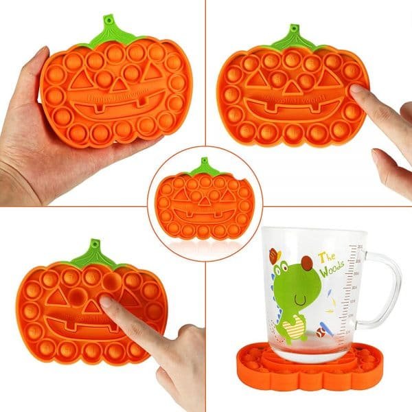 pop it calabaza halloween